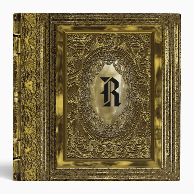 Classeur Redolentcy Riley Pretty Monogram Victorian (Devant)