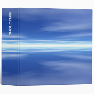 Classeur Réflexions bleues (2 po)