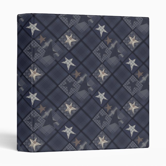 Classeur Refoulage de Denim, denim (Devant/Côté)