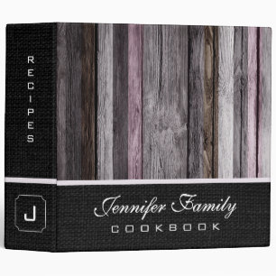 Classeur Regard en bois vintage #2 de toile de jute de