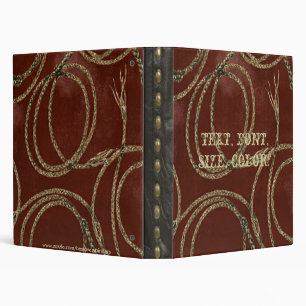 Classeur Regard occidental d'impression de cuir d'outil de