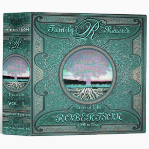 Classeur Regard vert vintage antique d'aluminium de l'arbre