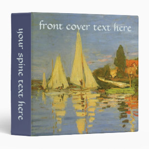 Classeur Régate à Argenteuil par Claude Monet