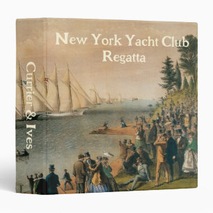Classeur Régate maritime vintage du New York Yacht Club