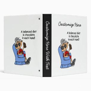 Classeur Régime équilibré de chocolat