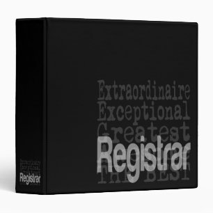Classeur Registraire Extraordinaire