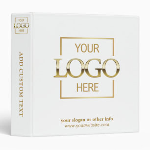 Classeur Registre des documents d'entreprise avec logo d'en