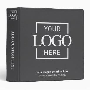 Classeur Registre des documents d'entreprise avec logo pers