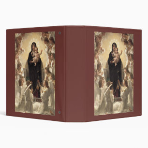 Classeur Reine des Anges Regina Angelorum par Bouguereau