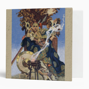 Classeur Reine Maeve Princesse Guerrière Art Fantastique