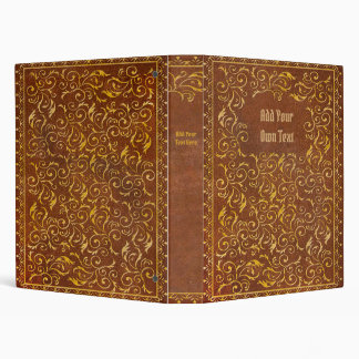 Classeur Relieur 3 anneaux pour vieux livre personnalisé