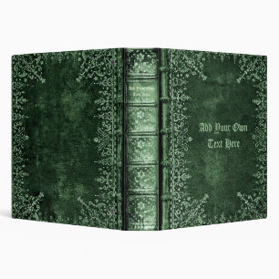 Classeur Relieur 3 anneaux pour vieux livre personnalisé