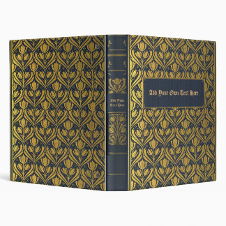 Classeur Relieur 3 anneaux pour vieux livre personnalisé