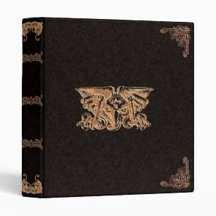 Classeur Relieur élégant gothique Golden Gryphon