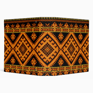 Classeur Relieuse Broderie au Point de Croix Ukrainienne