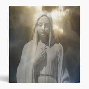 Classeur religieux avec la Bienheureuse Marie
