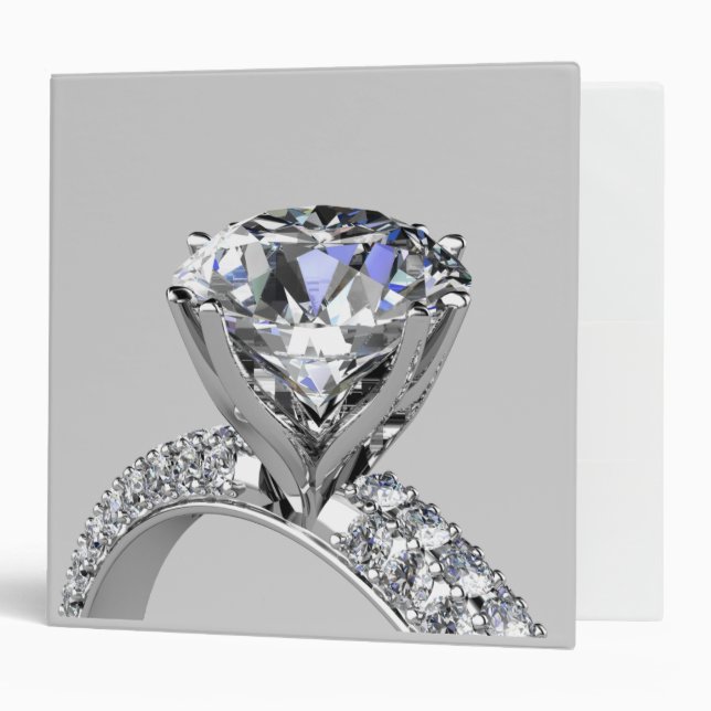 Classeur Reliure à anneaux grise, par Mysistergirl (Devant/intérieur)