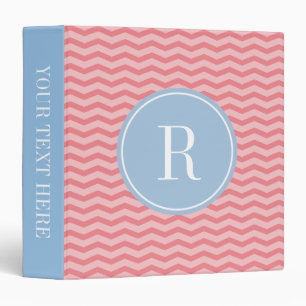 Classeur Reliure à anneaux rose bleue et de corail de la