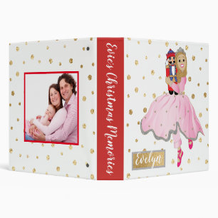 Classeur Reliure de photos de Noël Personnaliser Ballerine