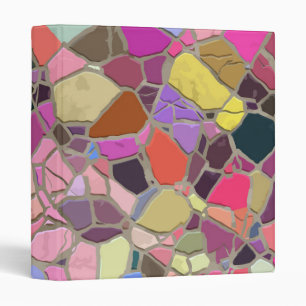 Classeur Reliure élégante chic luxe Faux 3 anneaux