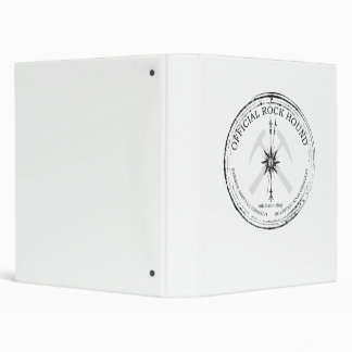 Classeur Reliure officielle de Rockhound : Collecteur de Ro