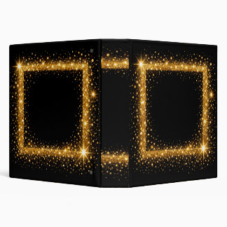 Classeur Reliure Or Noir Entreprise, Luxe Élégance Moderne