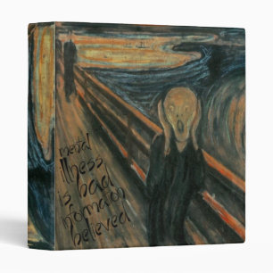 Classeur Remake mental de Gogh : Le cri perçant par Edvard