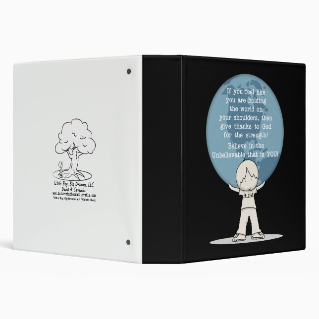 Classeur Remerciements pour la force (Arrière-plan)