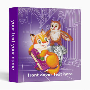 Classeur renard et hibou