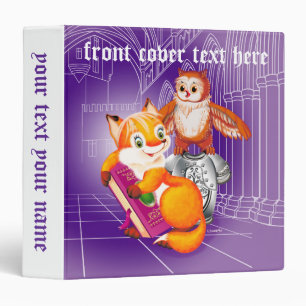Classeur renard et hibou