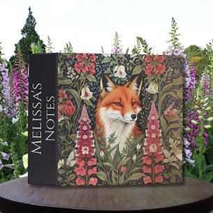 Classeur Renard Rouge Et Gants De Foxes William Morris Insp