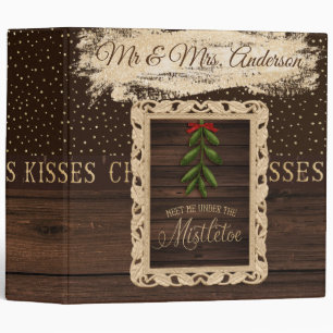 Classeur Rencontrez-Moi Sous L'Album Mariage Mistletoe