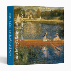 Classeur Renoir's La Seine à Asnières (Le Skiff) vers 1879