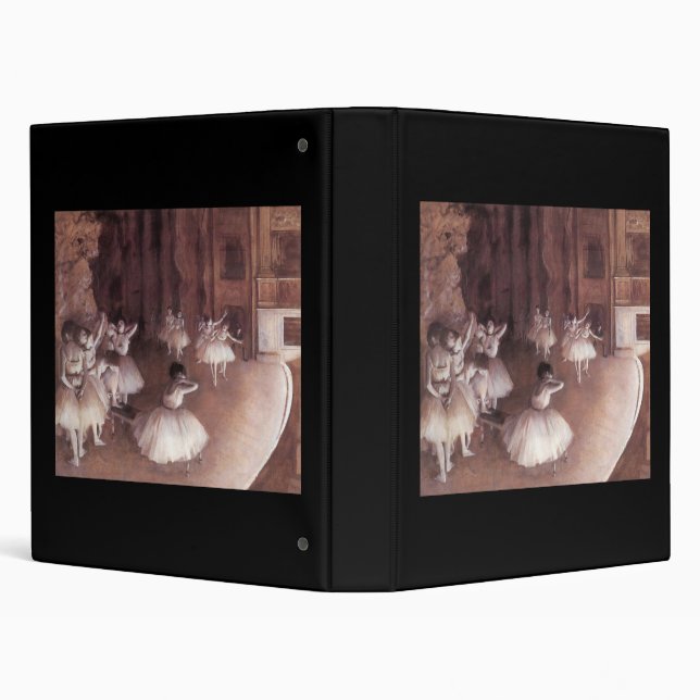 Classeur Répétition de ballet sur l'étape (Arrière-plan)