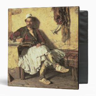 Classeur Repos albanais de sentinelle (Arnaueti) (huile sur