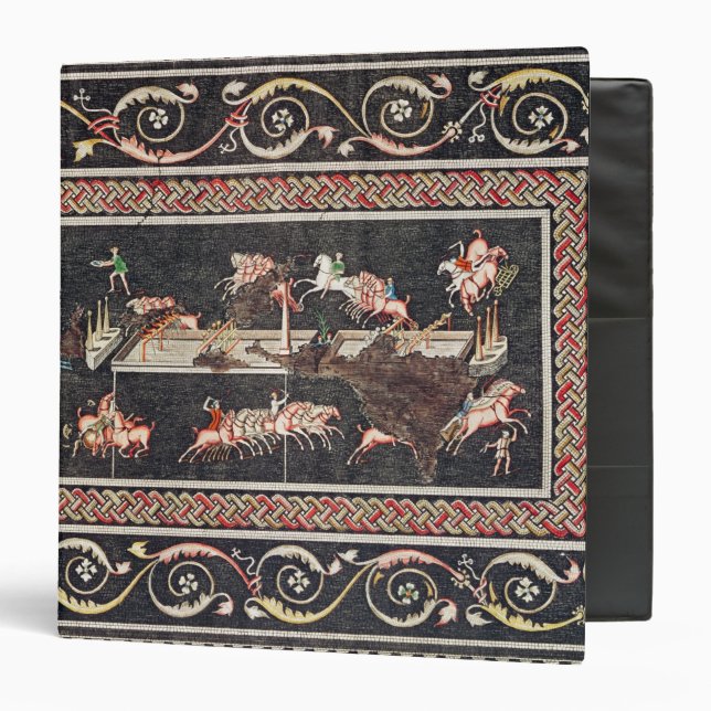 Classeur Représentation d'une mosaïque (Devant/Intérieur)