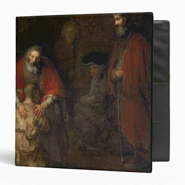 Classeur Retour du fils prodigue, c.1668-69 (Devant/Intérieur)