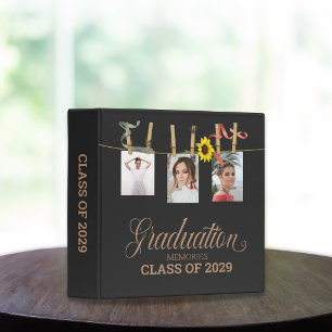 Classeur Retour Graduation Photo Memory Book 2 Album