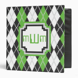 Classeur Rétro Argyle