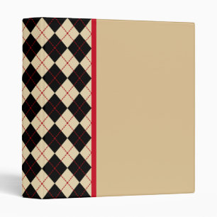 Classeur Rétro Argyle