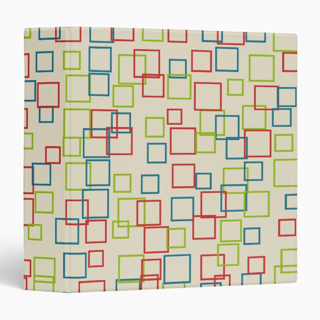 Classeur Retro Bright Enseignant Plan de leçon Cadeau Class (Devant/Côté)