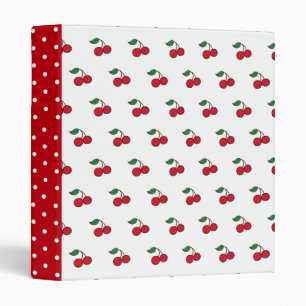 Classeur Retro Cherry Kitchen Recette Organisateur Cadeau C
