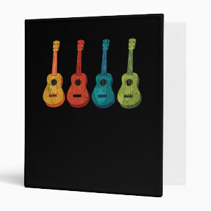 Classeur Rétro d'Ukuleles