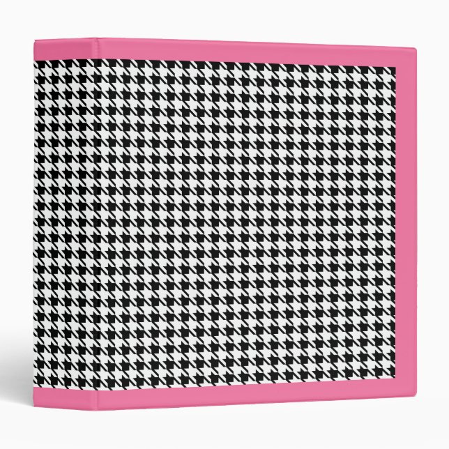 Classeur Retro Houndstooth (Devant/Côté)