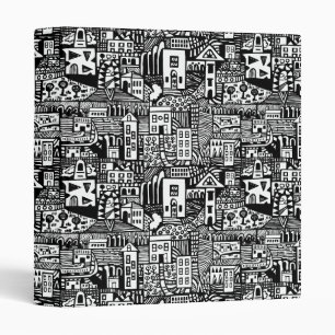 Classeur Rêve urbain - Noir