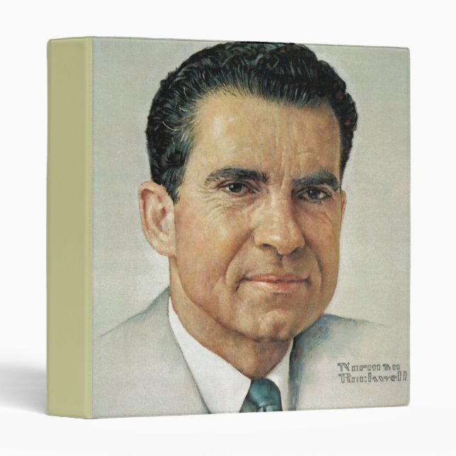 Classeur Richard Milhouse Nixon (Devant/Côté)