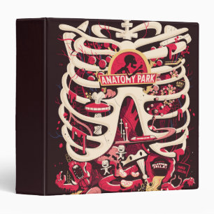Classeur RICK ET MORTY™ Anatomy Park Rib Cage