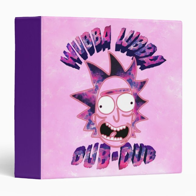 Classeur RICK ET MORTY™ | Dub-Dub Lubba Wubba (Devant/Côté)