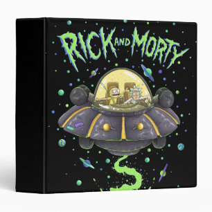 Classeur RICK ET MORTY™ Graphique de vol spatial illustr