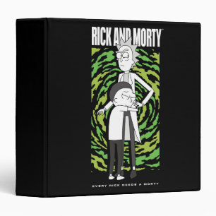 Classeur RICK ET MORTY™ Morty étreignant Rick